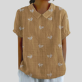 Elegante Top met Bloemen