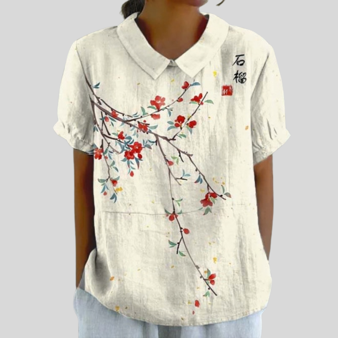 Elegante Bloemen Top