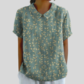Top Elegante Bloemenprint en Comfortabel