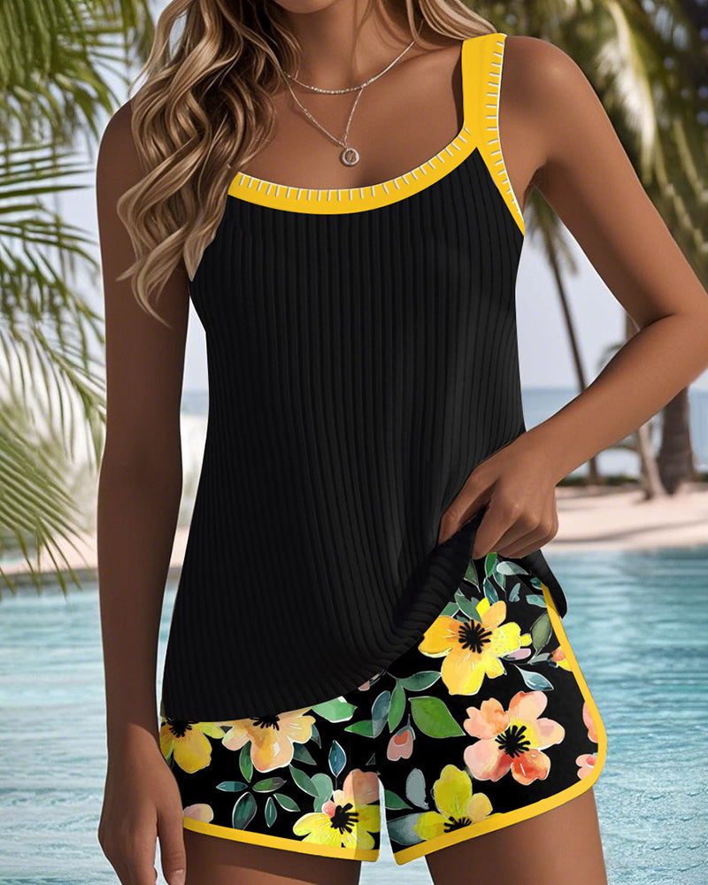 Laluna® | Tweedelig Elegant Tankini-Set