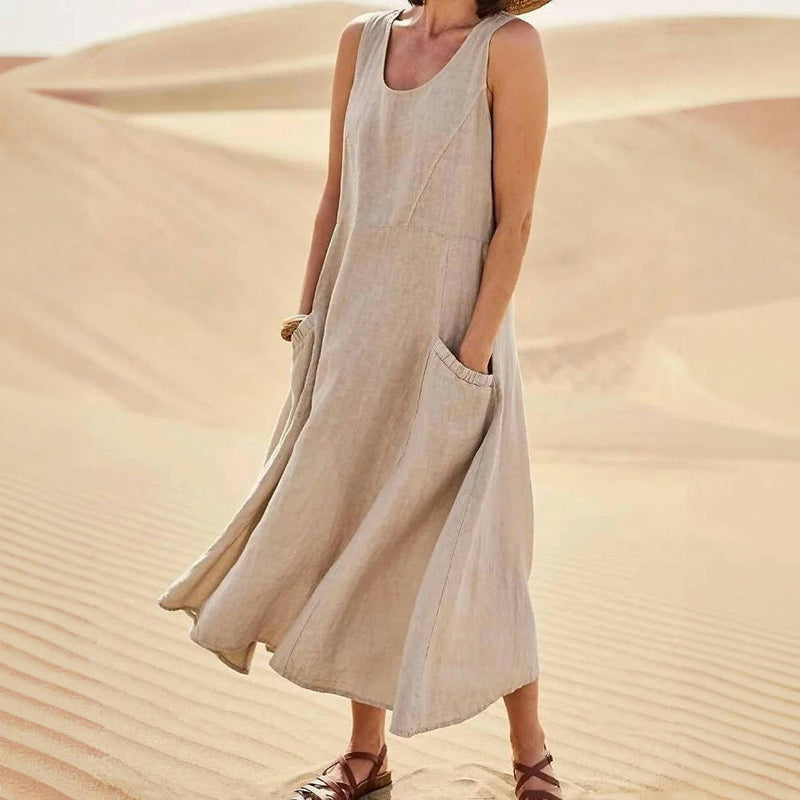 Effen Vintage Jurk