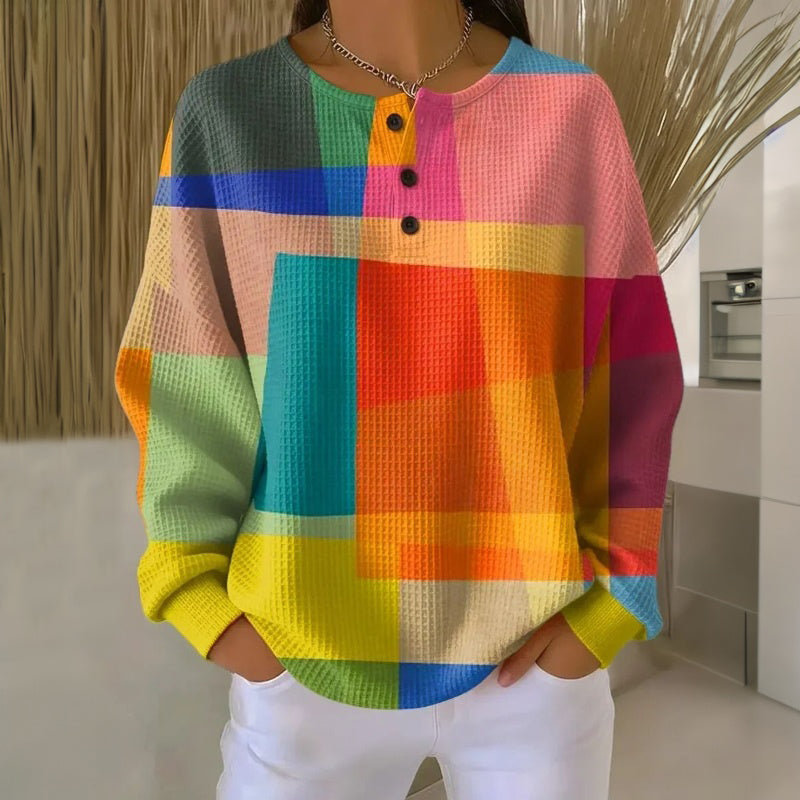 Sweatshirt Vintage Kleurrijk