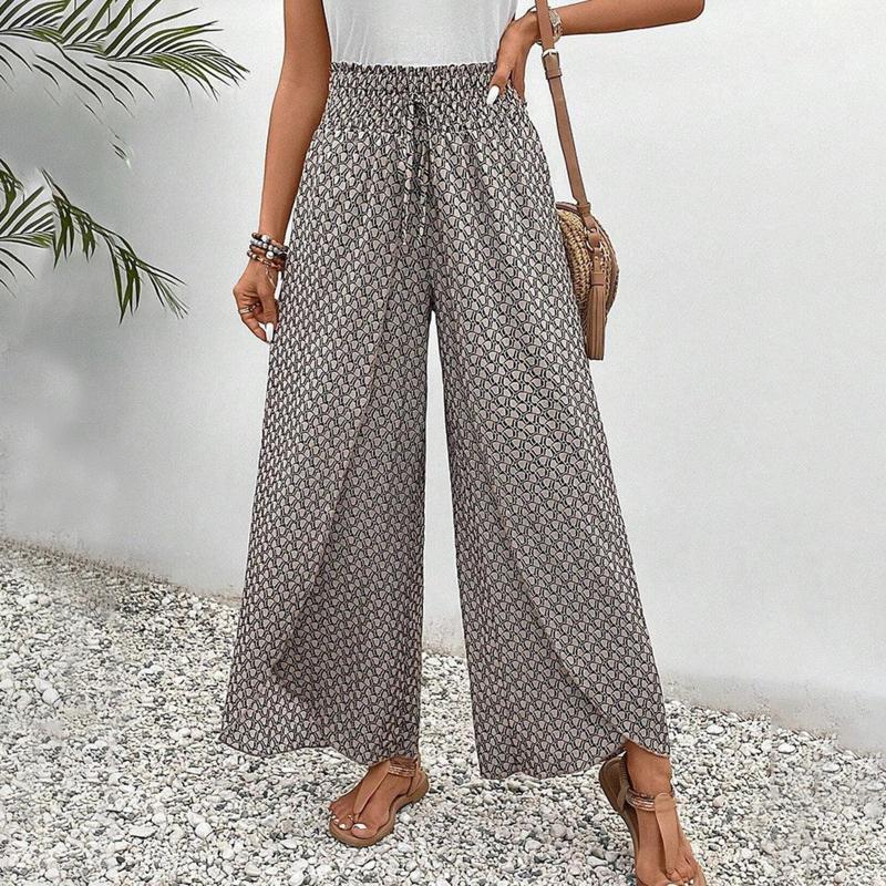 Casual Broek Met Wijde Benen