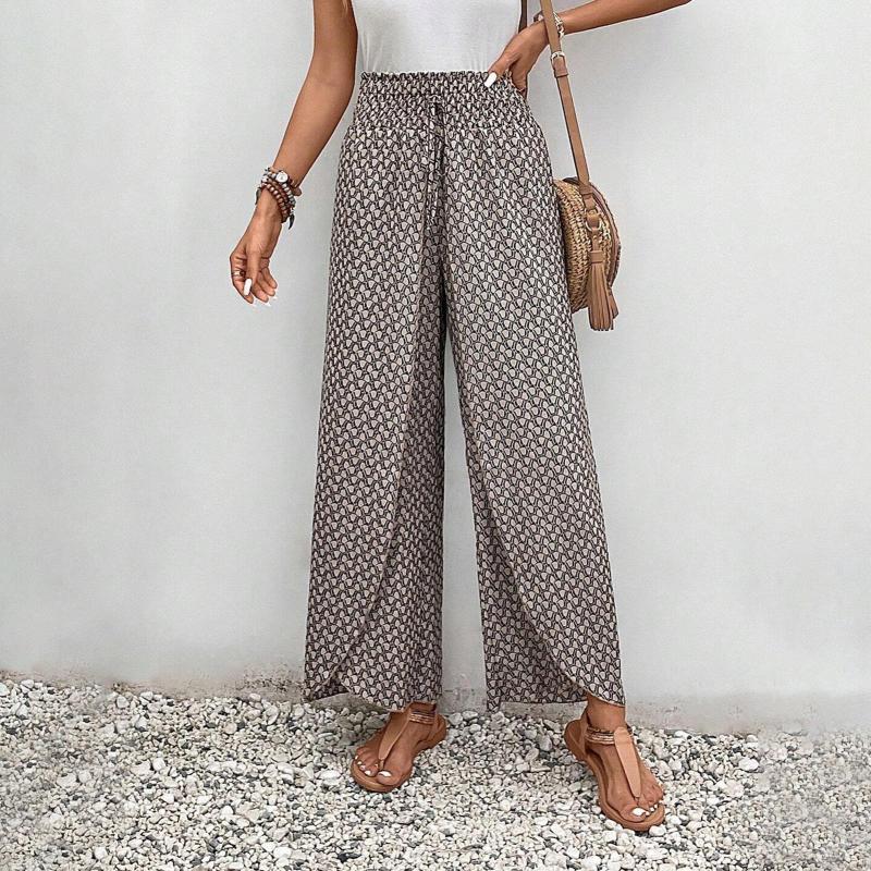 Casual Broek Met Wijde Benen