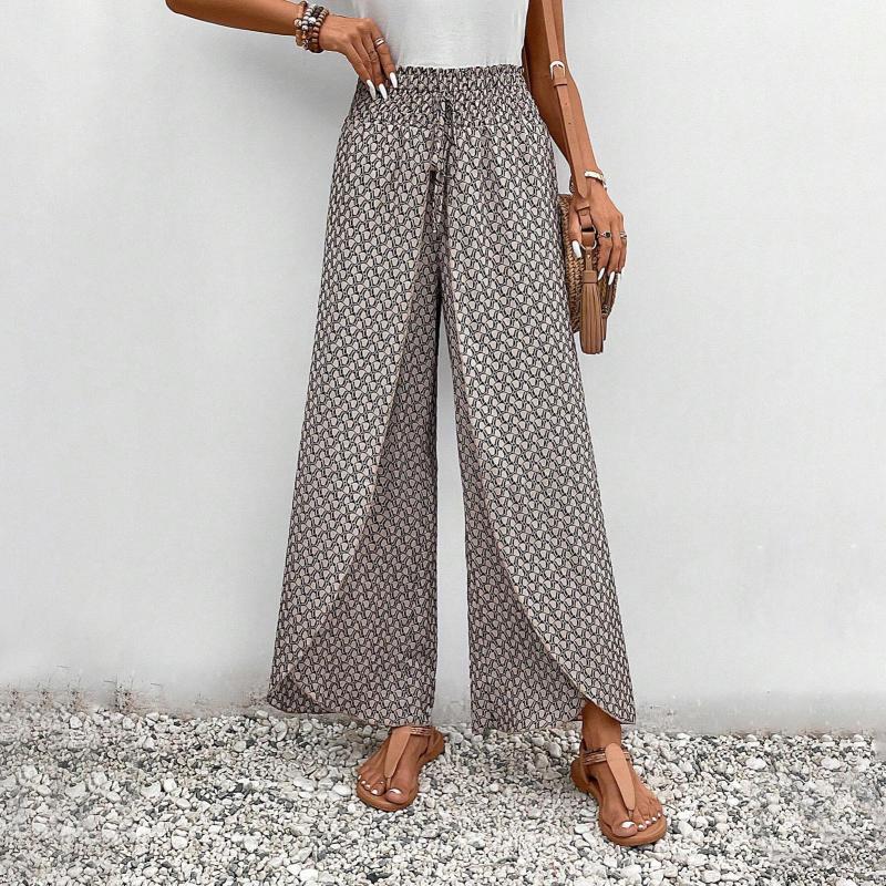 Casual Broek Met Wijde Benen