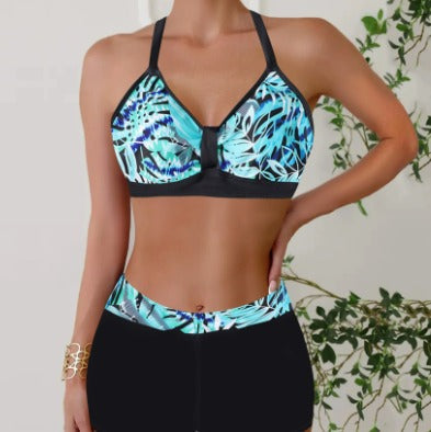 Janette - Hoge Taille Rib Bikini