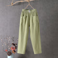 【Katoen En Lin】Effen Casual Broek