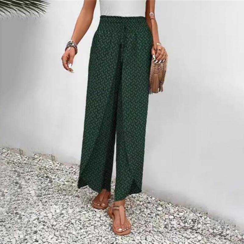 Casual Broek Met Wijde Benen