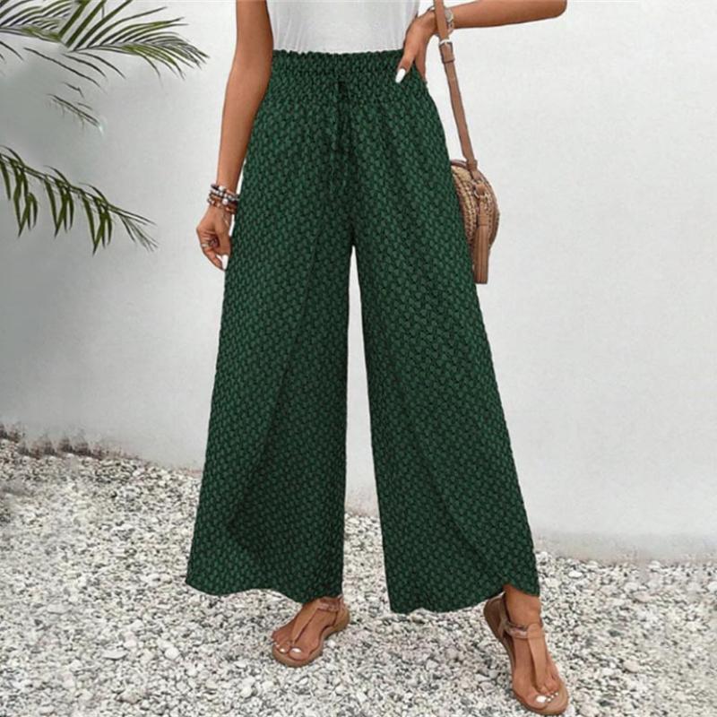 Casual Broek Met Wijde Benen