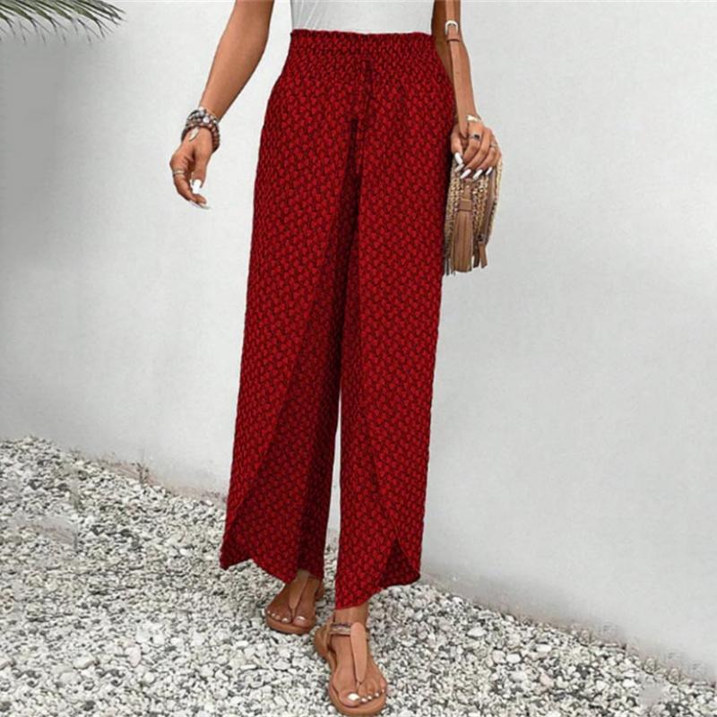Casual Broek Met Wijde Benen