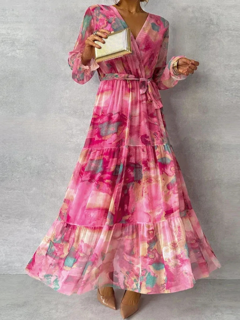 Sophie | Elegante Bloemenjurk