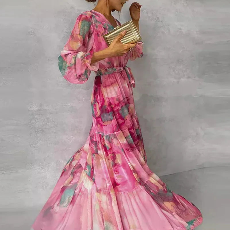 Sophie | Elegante Bloemenjurk