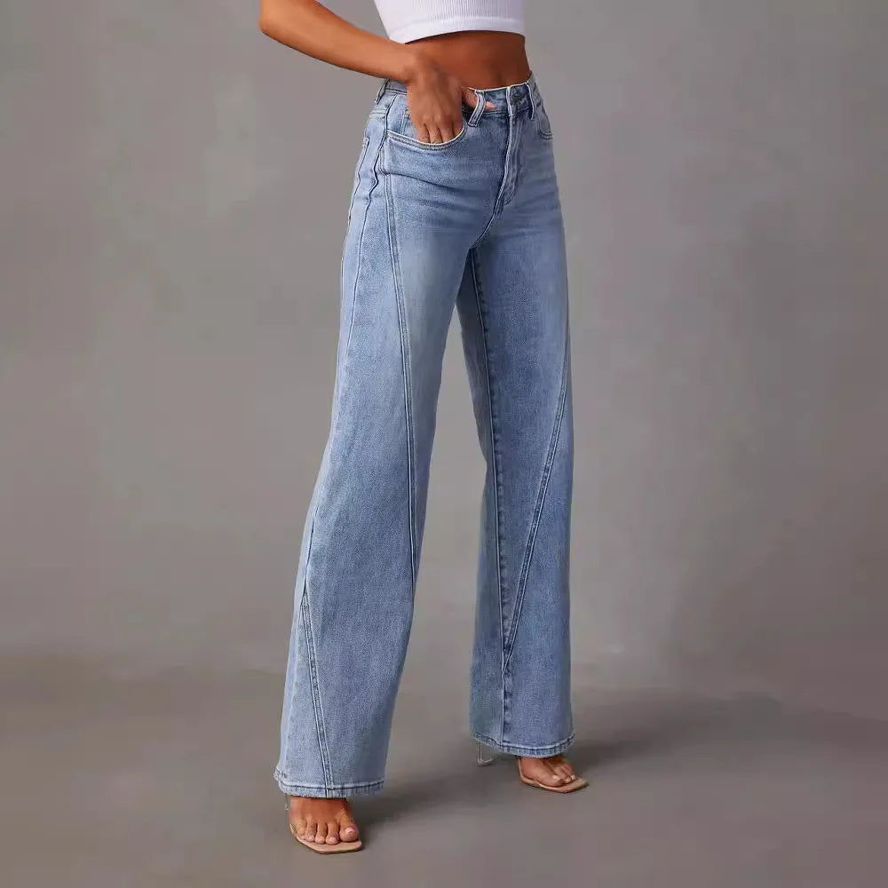 Estra™ | Jeans met Wijde Pijpen
