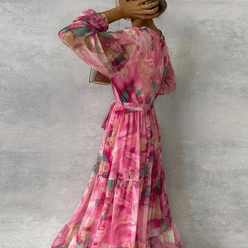 Sophie | Elegante Bloemenjurk