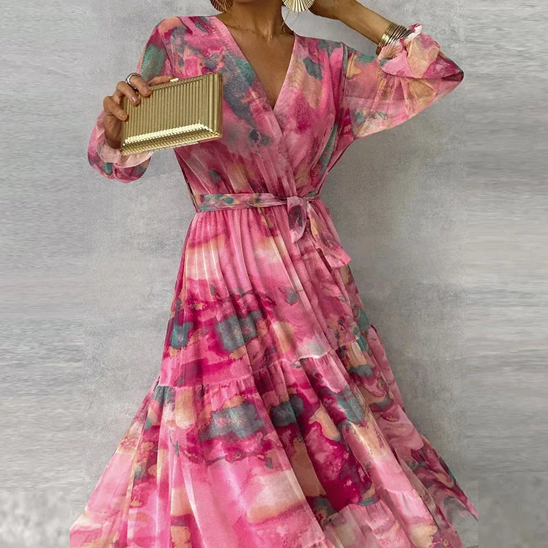 Sophie | Elegante Bloemenjurk