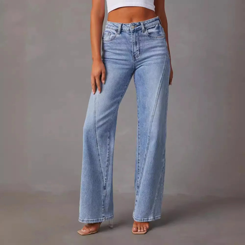 Estra™ | Jeans met Wijde Pijpen