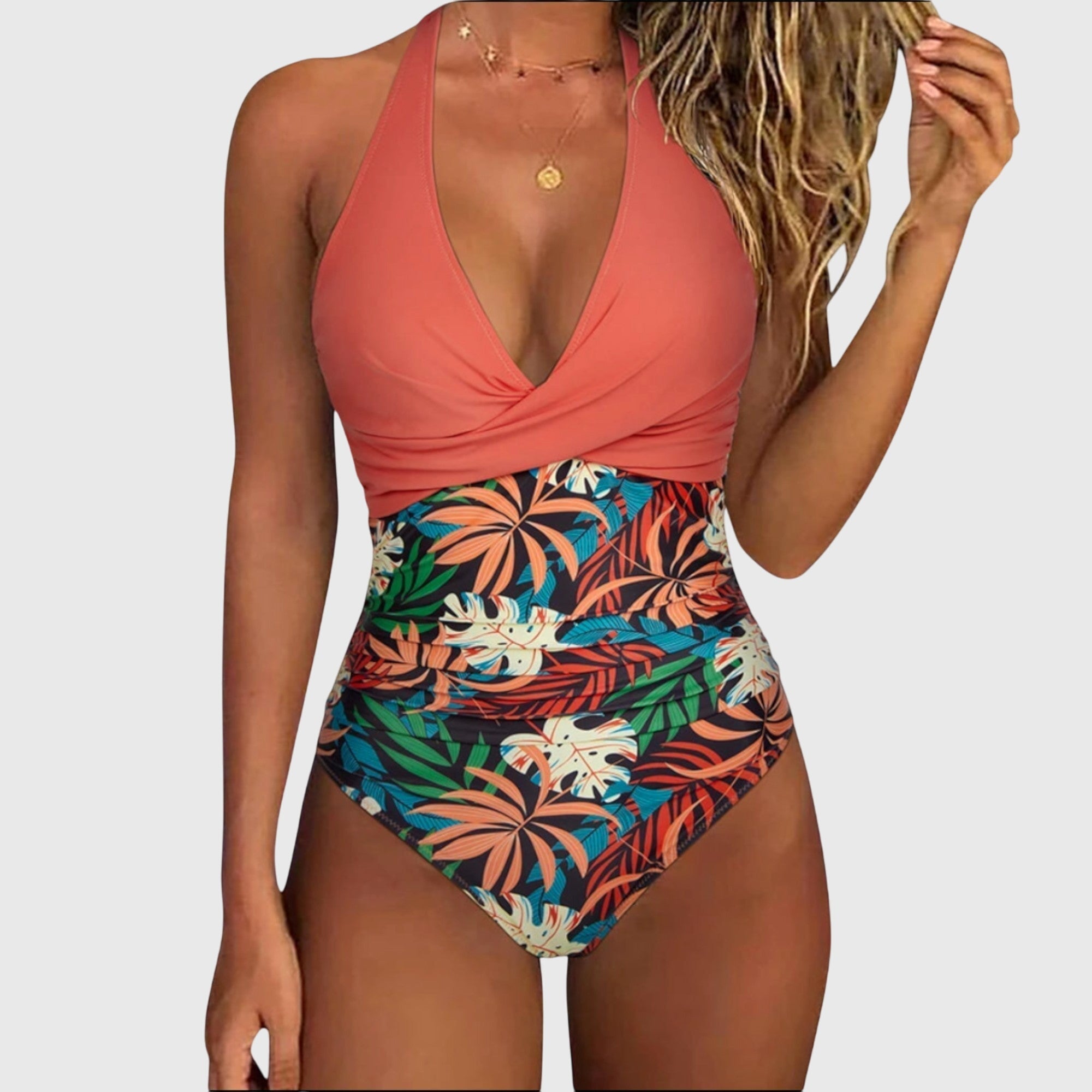 Florence - Elegante badmode voor dames met V-hals
