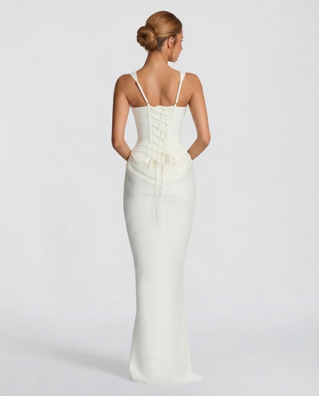 Selina™ | Zandloper maxi jurk