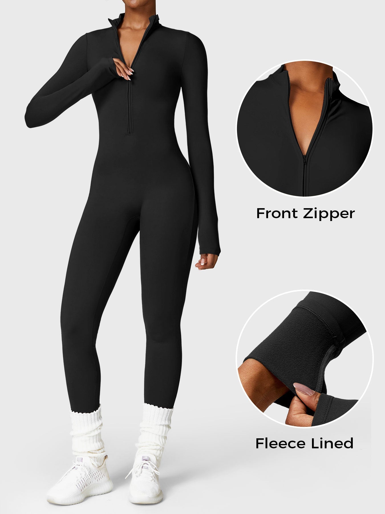 Yeoreo Belle™ | Warme Jumpsuit met Rits