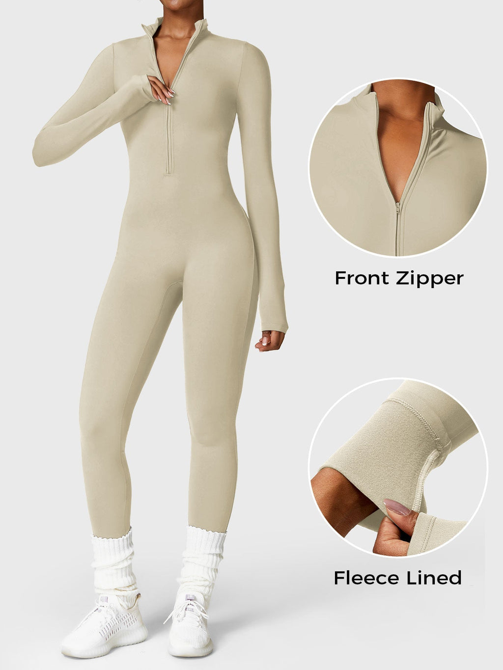 Yeoreo Belle™ | Warme Jumpsuit met Rits